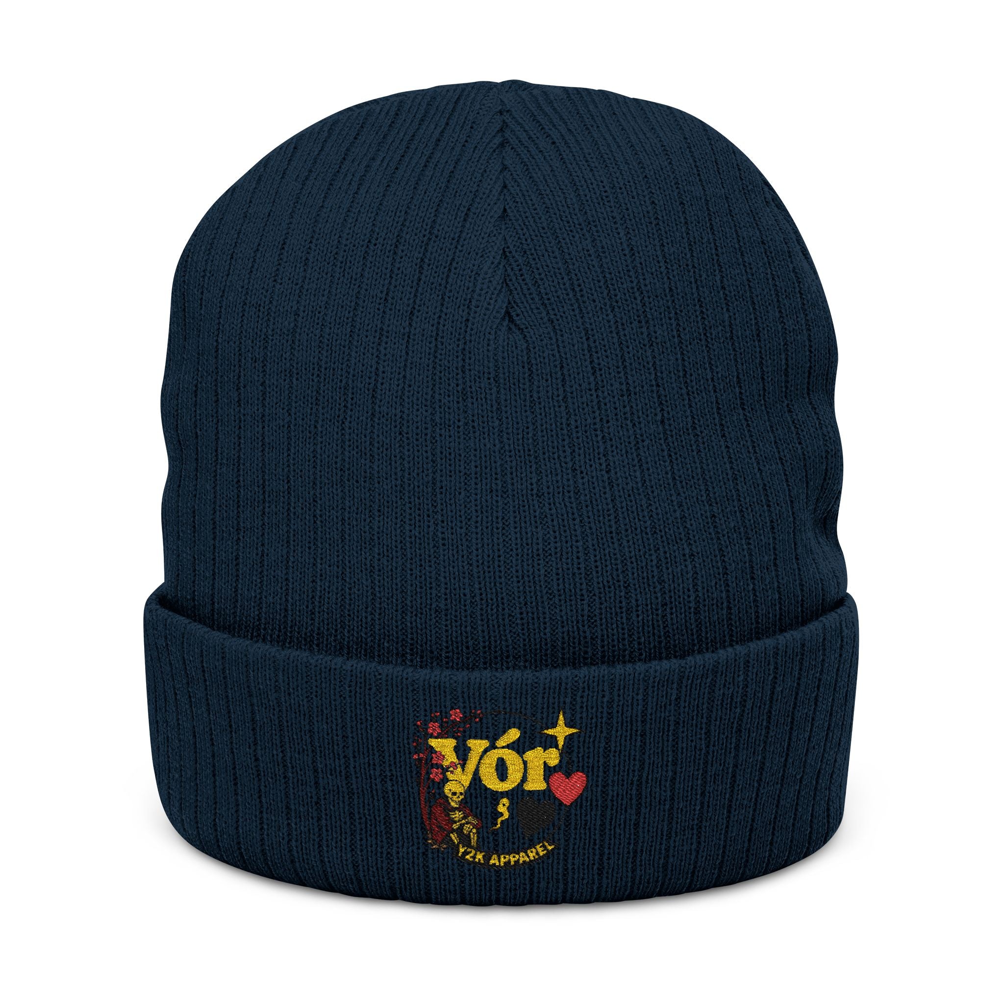 Embroidered Vor Beanie