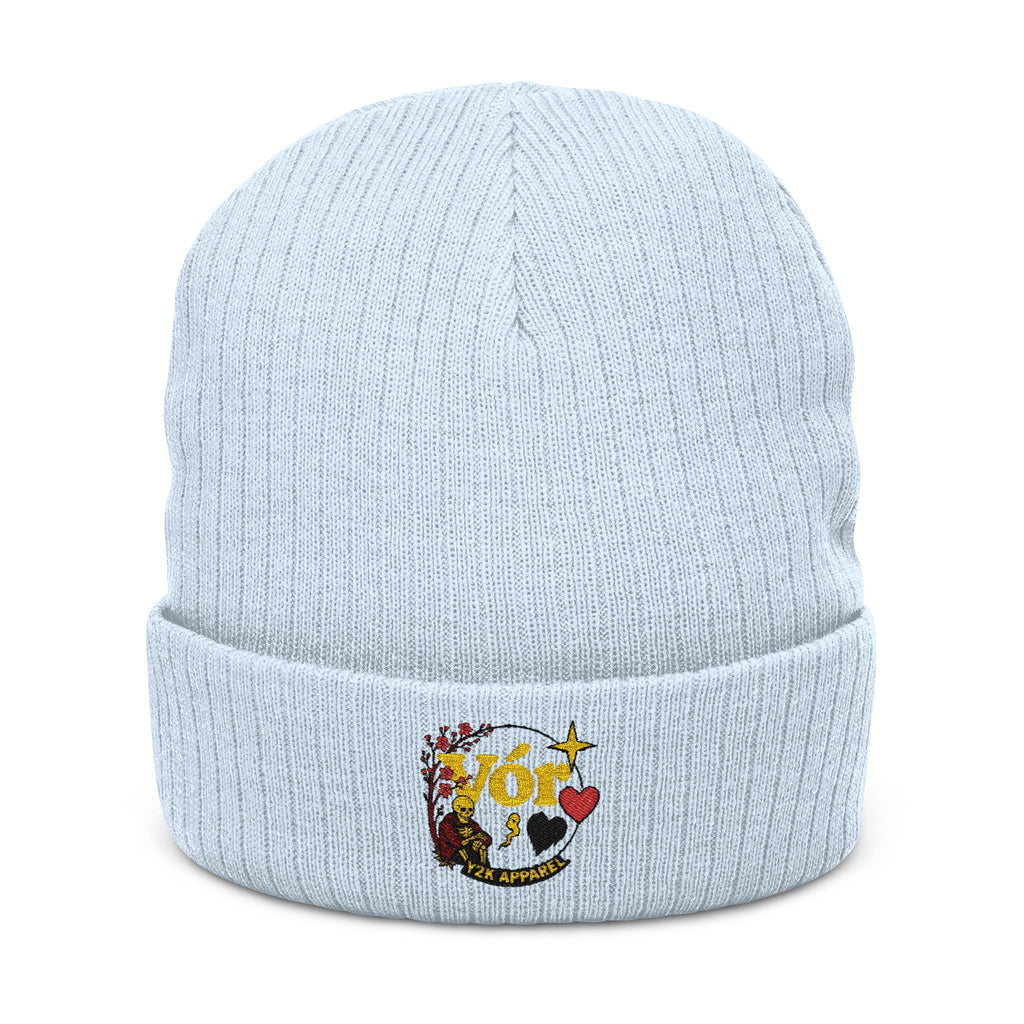 Embroidered Vor Beanie