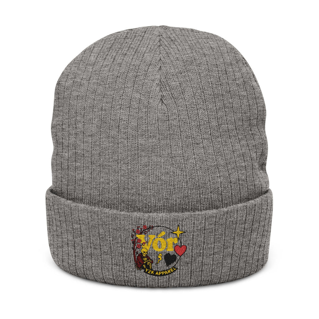 Embroidered Vor Beanie