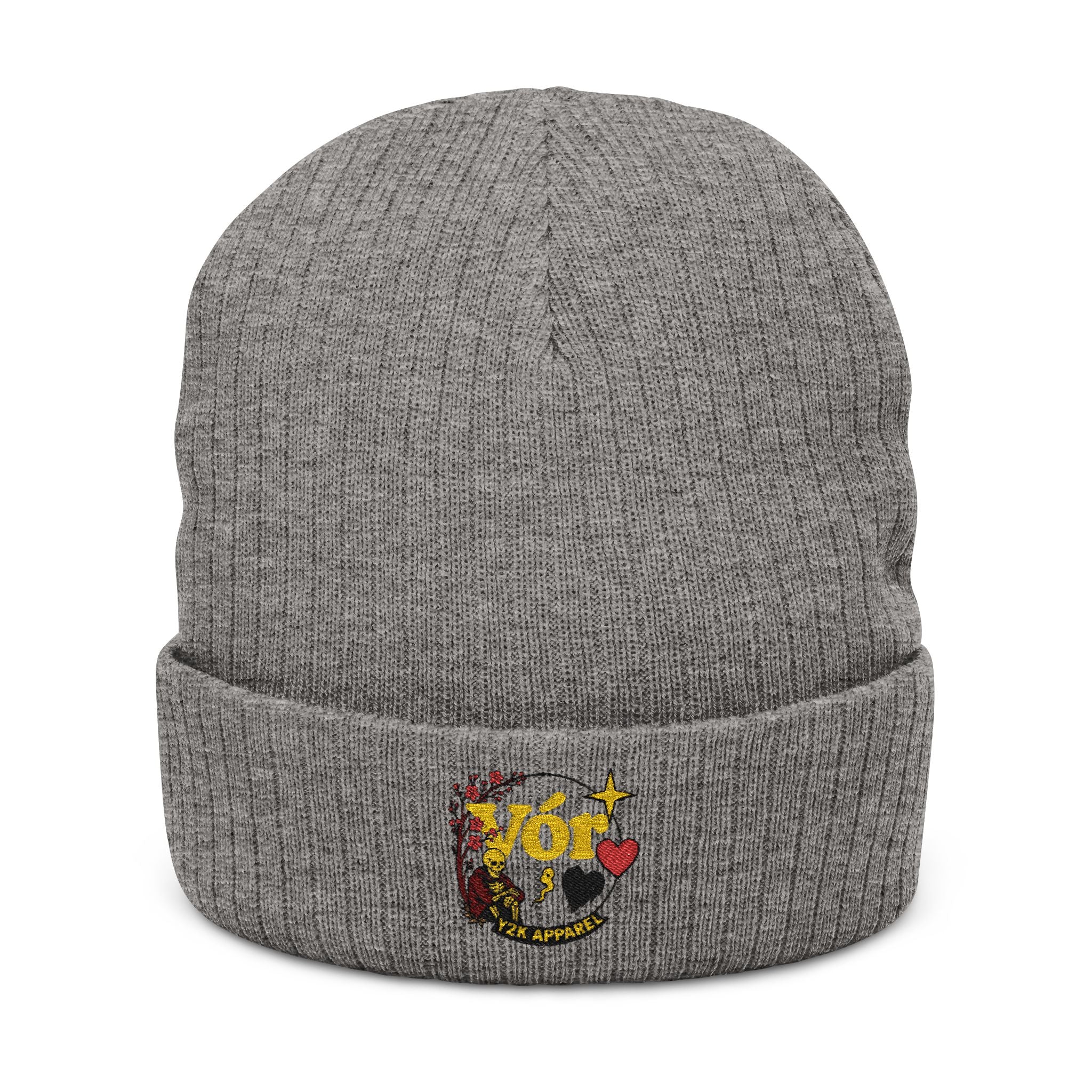 Embroidered Vor Beanie
