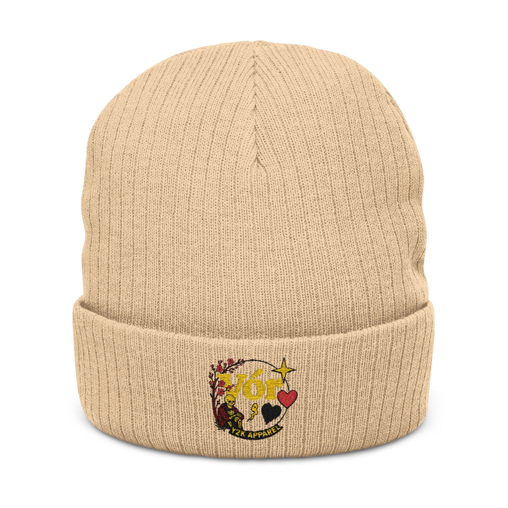 Embroidered Vor Beanie