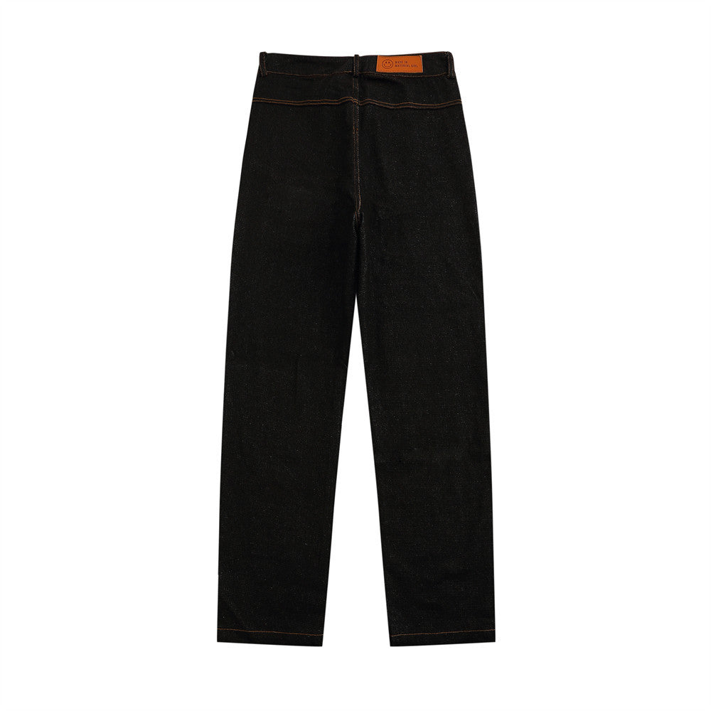 Embroidered Nascar Jeans