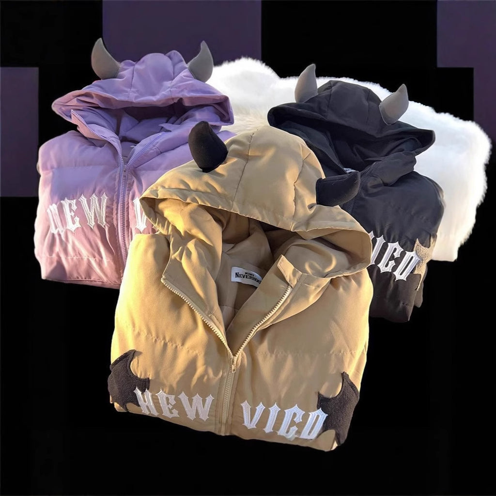 Embroidered Devil Puffer