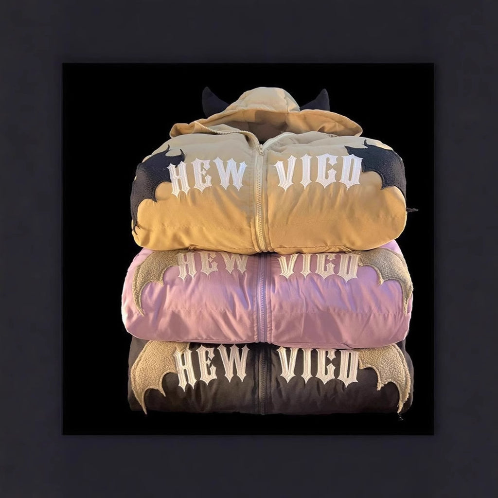 Embroidered Devil Puffer