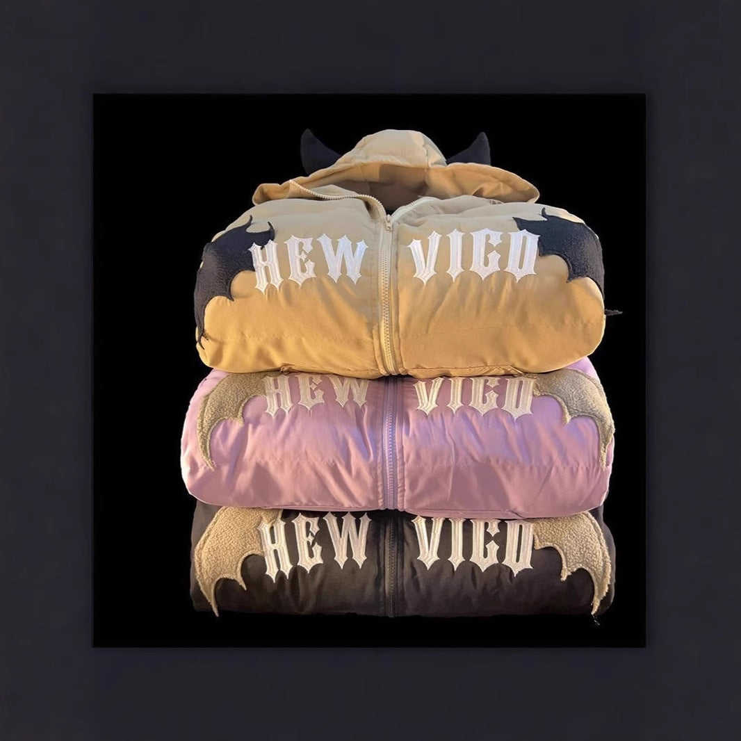 Embroidered Devil Puffer