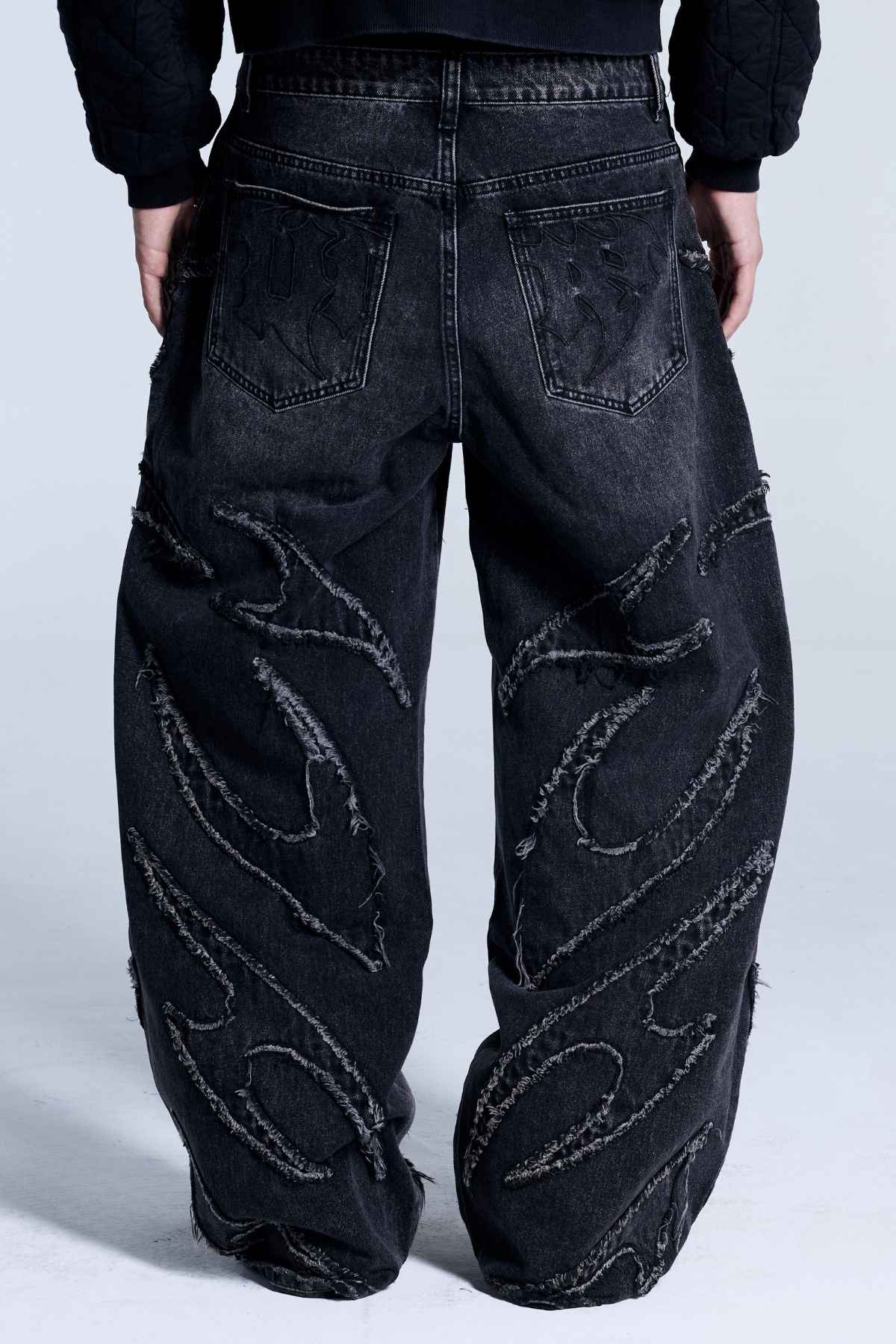 Flame Black Denim