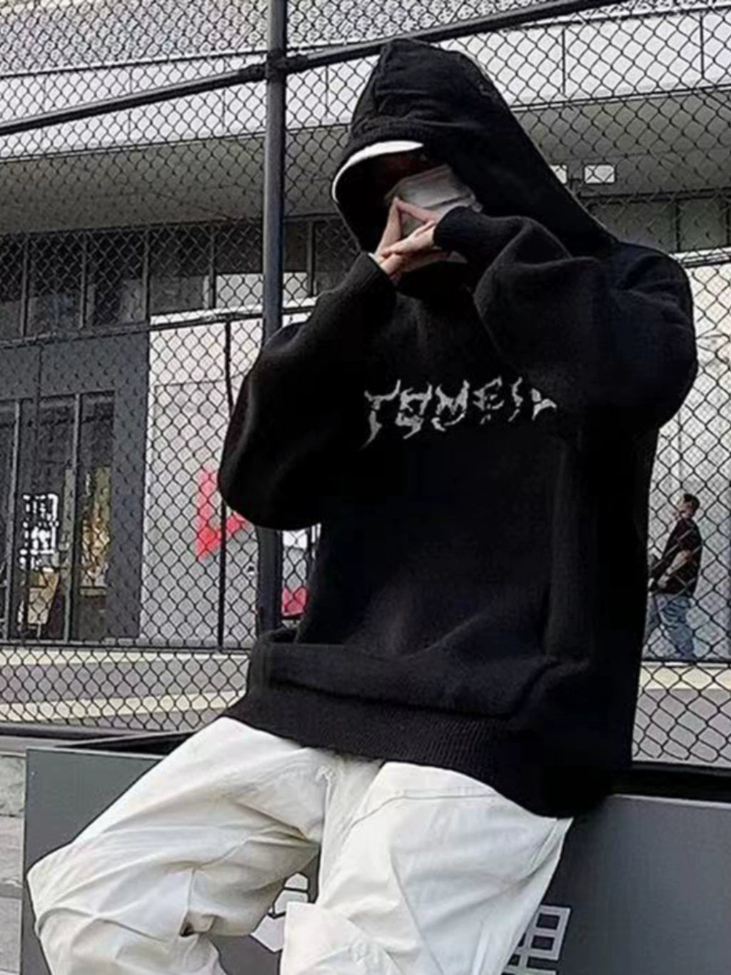 Y2K Centipede Exoskeleton Hoodie