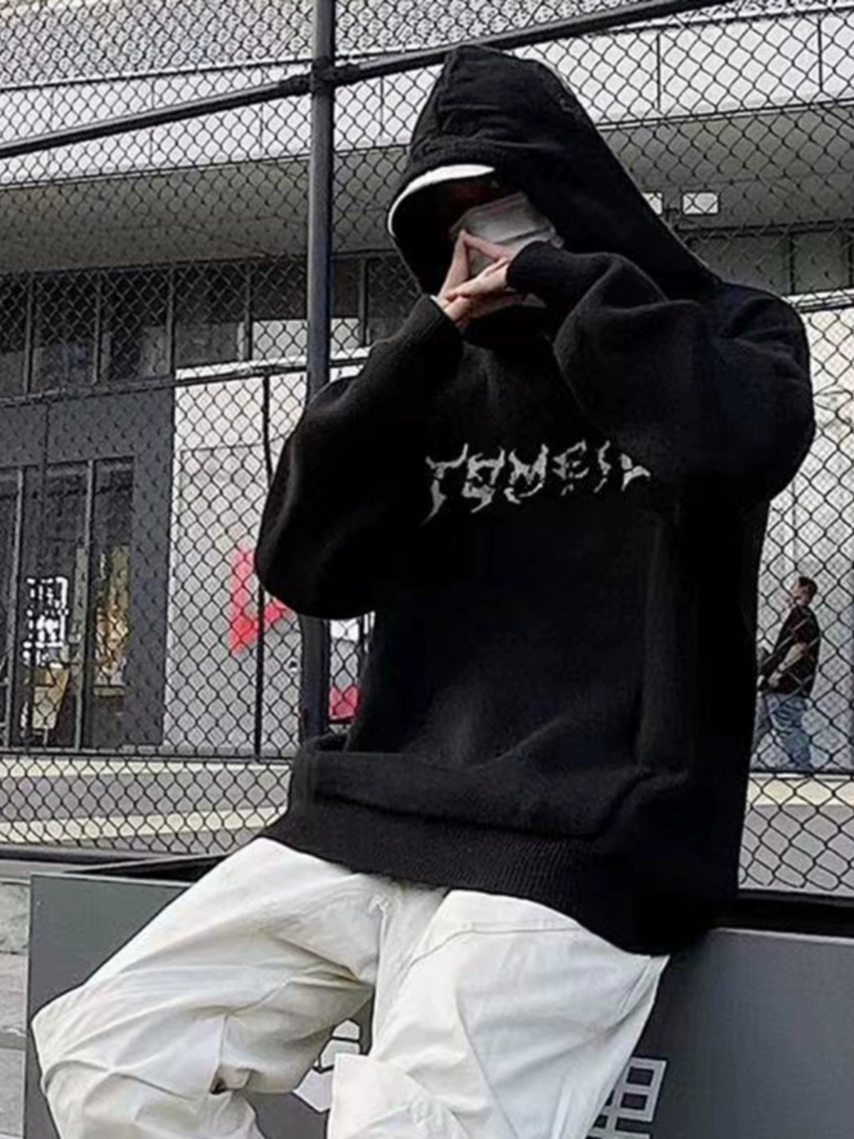 Y2K Centipede Exoskeleton Hoodie