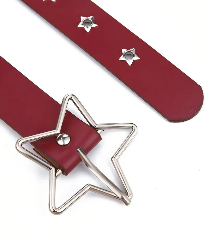 Y2K Star Belt