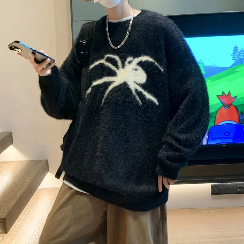 Spider Knitted Pullover