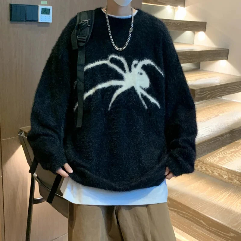 Spider Knitted Pullover