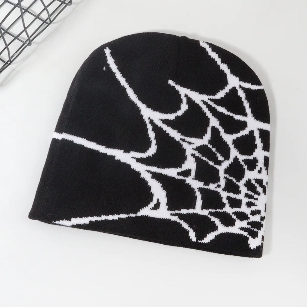 Y2K Spider Web Beanie