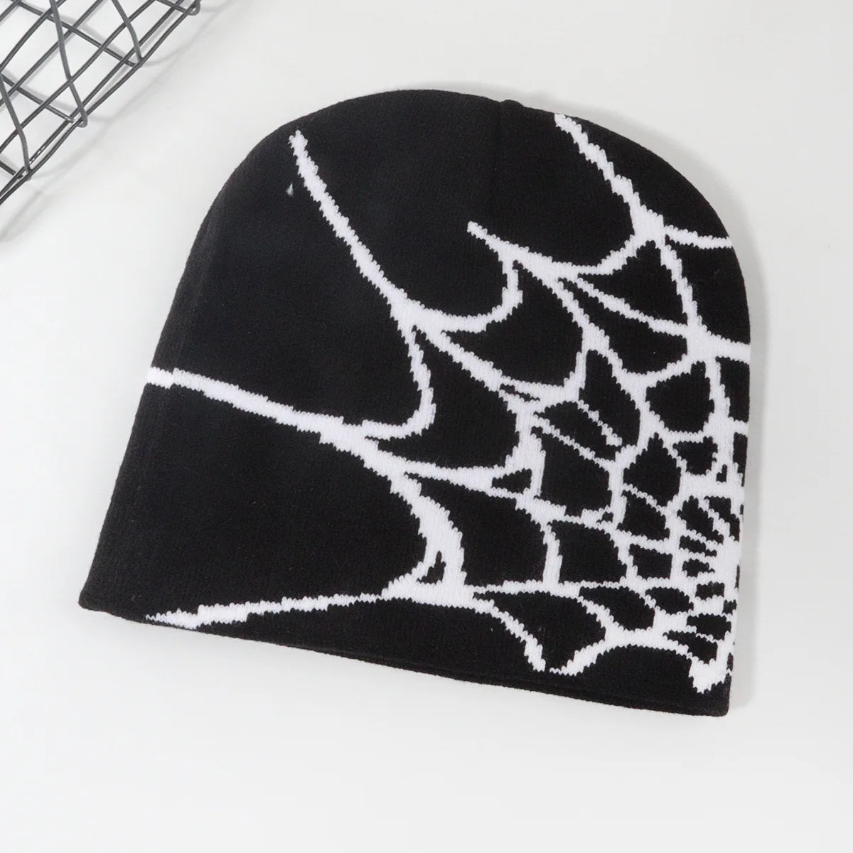 Y2K Spider Web Beanie