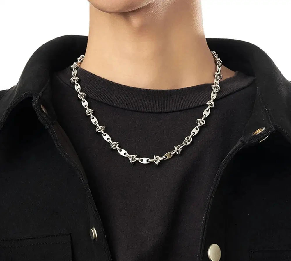 Y2K Stainless Steel Splicing Chain