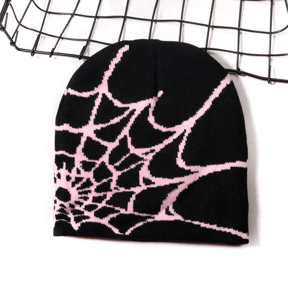 Y2K Spider Web Beanie