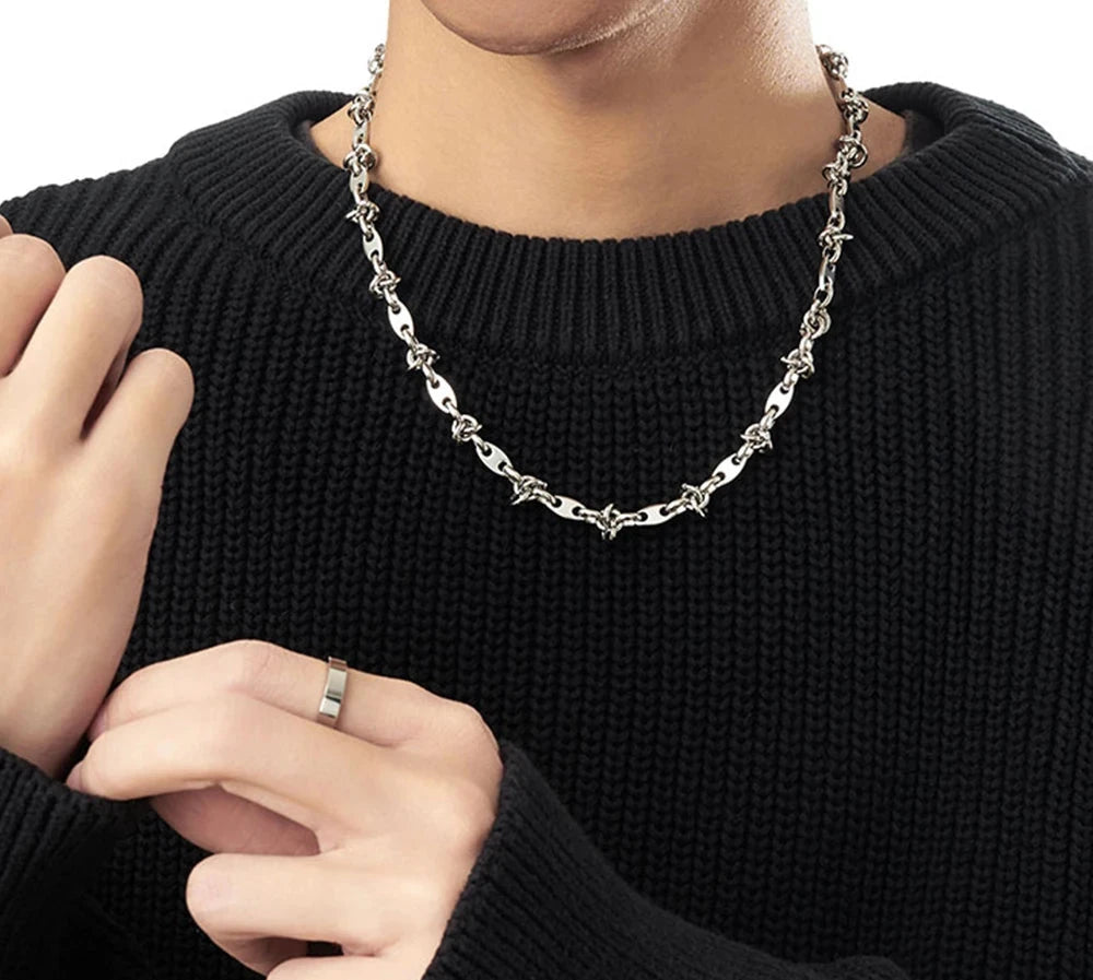 Y2K Stainless Steel Splicing Chain