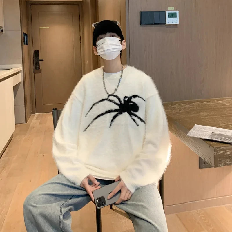 Spider Knitted Pullover
