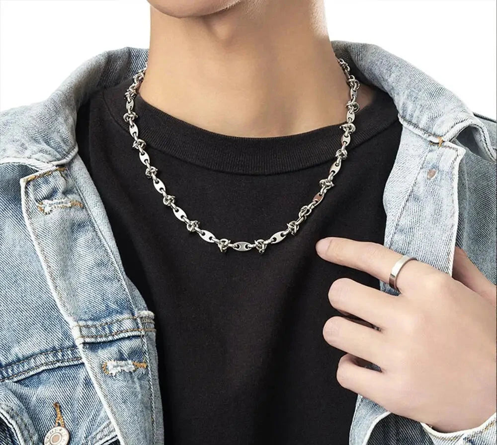 Y2K Stainless Steel Splicing Chain