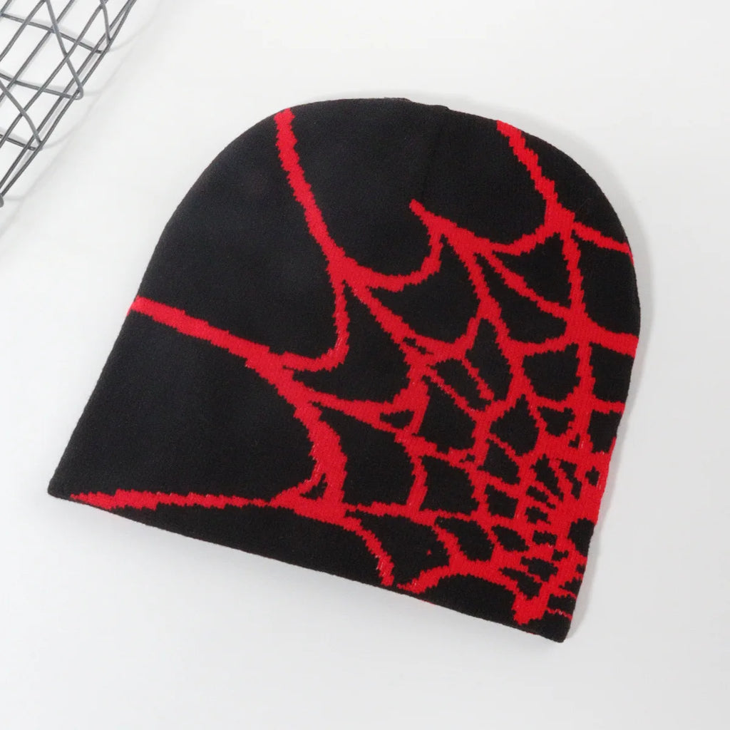 Y2K Spider Web Beanie