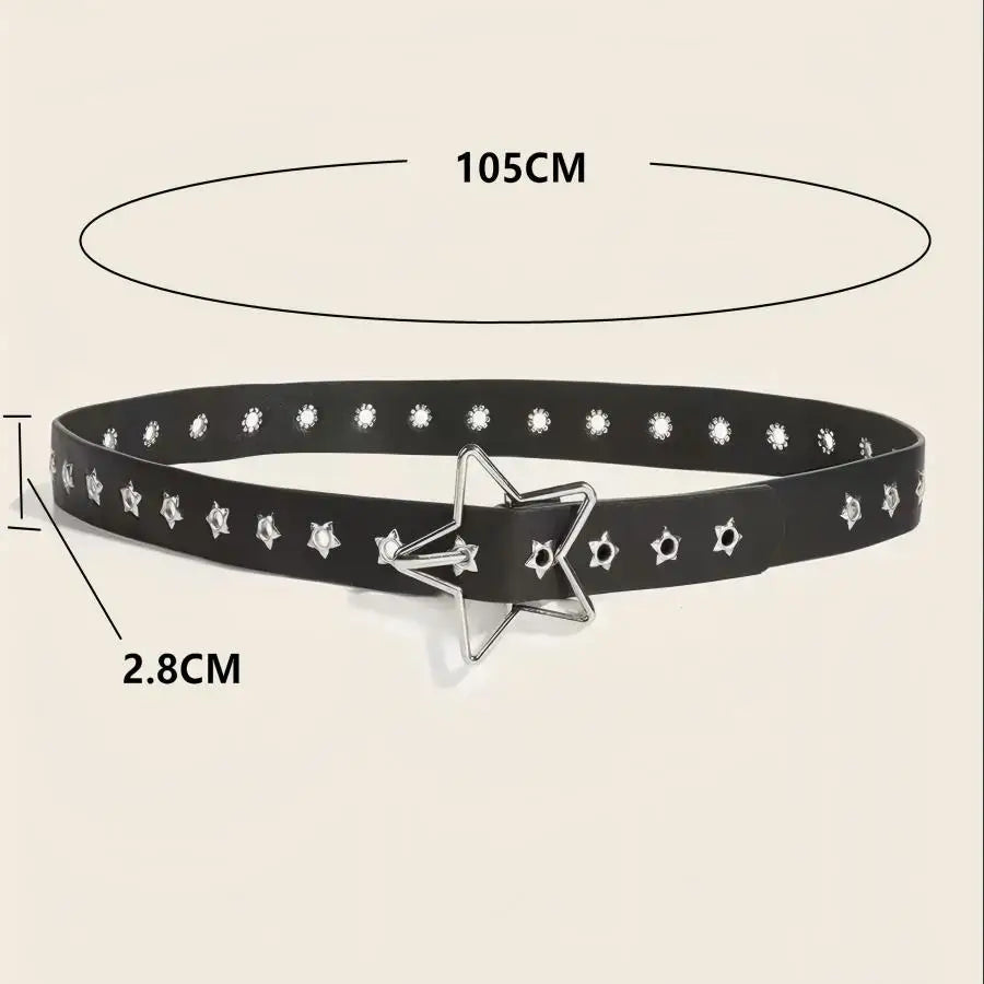 Y2K Star Belt
