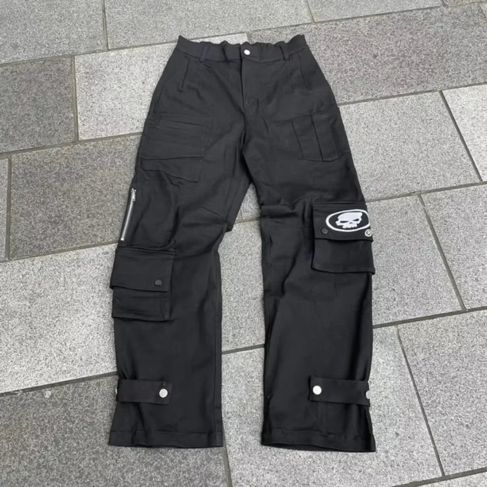 Y2K Embroidered Cultist Jeans