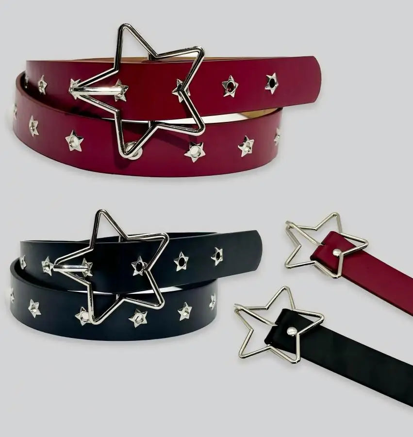 Y2K Star Belt