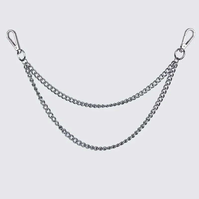 Y2K Metal Waist Chain