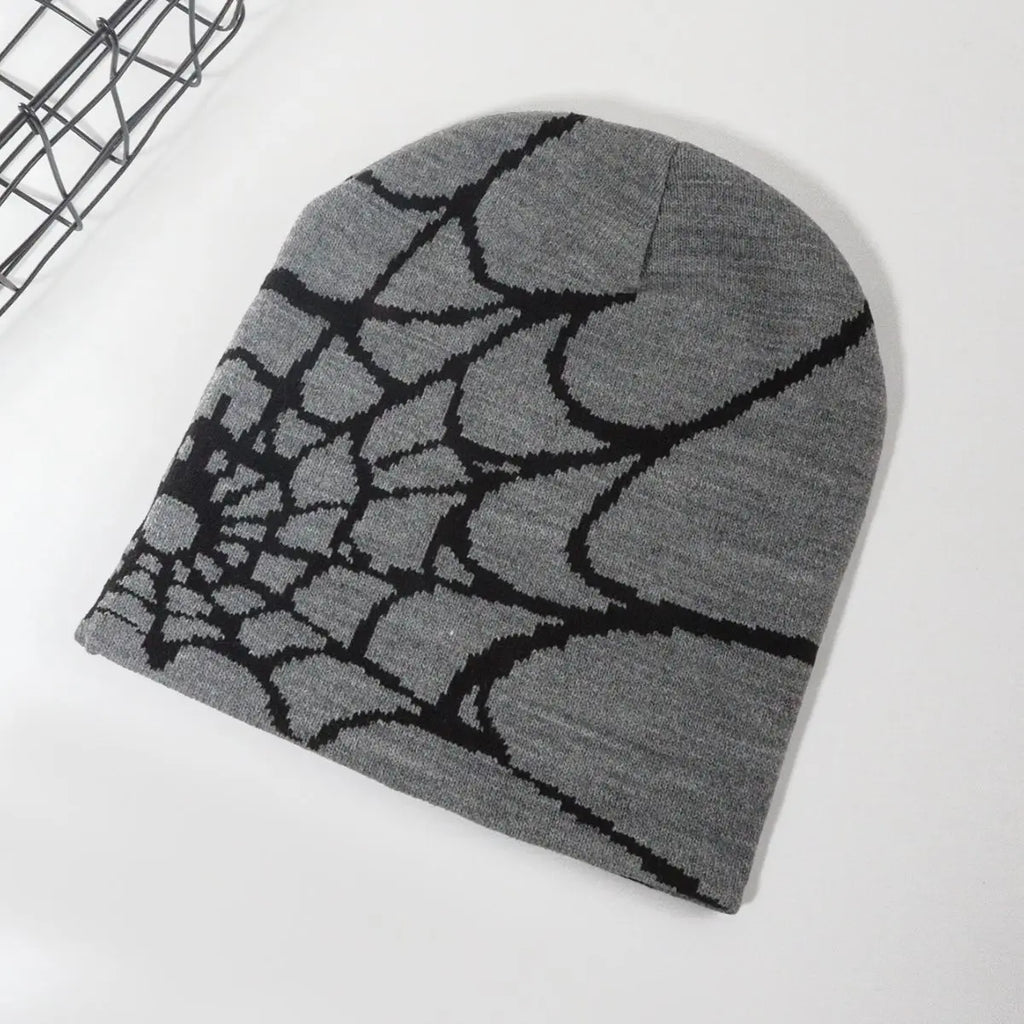 Y2K Spider Web Beanie