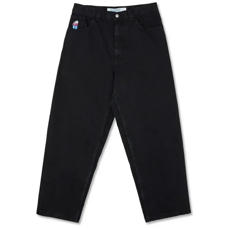 Y2K Little Fella Embroidered Jeans