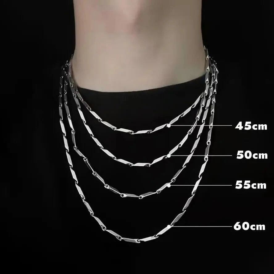 Y2K Stainless Steel Splicing Chain