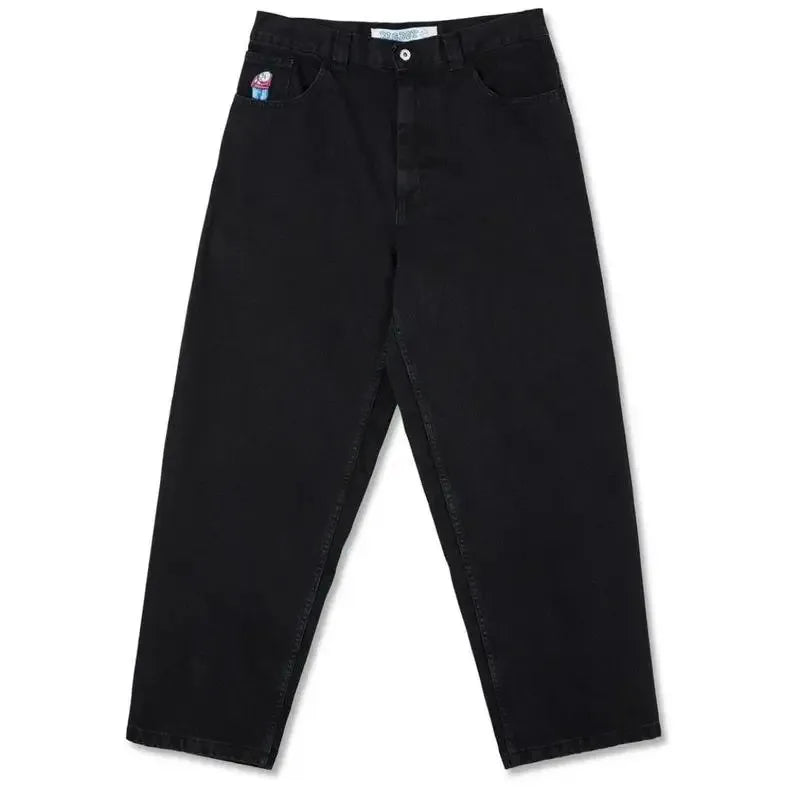 Y2K Little Fella Embroidered Jeans