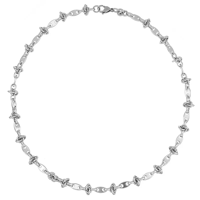 Y2K Stainless Steel Splicing Chain